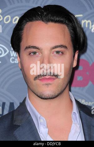 New York, NY. 3. September 2013. Jack Huston im Ankunftsbereich für BOARDWALK EMPIRE Saison vier Premiere, The Ziegfeld Theatre, New York, NY 3. September 2013. Gregorio © T. Binuya/Everett Collection/Alamy Live-Nachrichten Stockfoto