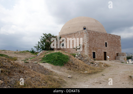 Die Moschee von Sultan Ibrahim Han in der venezianischen Festung von Rethymnon - Kreta, Griechenland Stockfoto