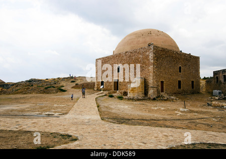 Die Moschee von Sultan Ibrahim in venezianischen Festung von Rethymno - Kreta, Griechenland Stockfoto