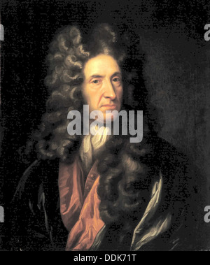 Daniel Defoe, Autor von Robinson Crusoe Stockfoto