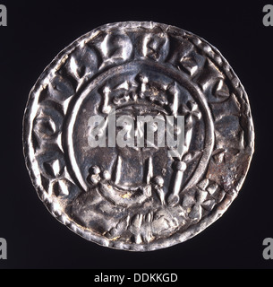 Silver Penny von William I, c1066-c1087. Artist: Unbekannt Stockfoto