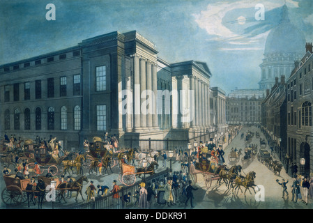 Die Royal Mail, beginnend von der General Post Office, St.-Martins le-Grand, London, 19. Jahrhundert. Künstler: R Reeves Stockfoto