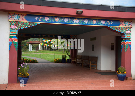 Woodstock, New York - The Karma Triyana Dharmachakra, ein tibetisch-buddhistischen Kloster in den Catskill Mountains. Stockfoto