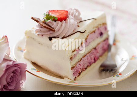 geschichtete Kuchen Stockfoto