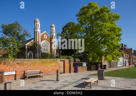 Baldock Stadt Szenen Stockfoto