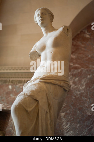 Venus von Milo im Louvre in Paris, Frankreich Stockfoto
