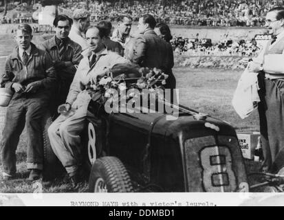 Raymond Mays mit Victor Lorbeeren, 1937. Artist: Unbekannt Stockfoto