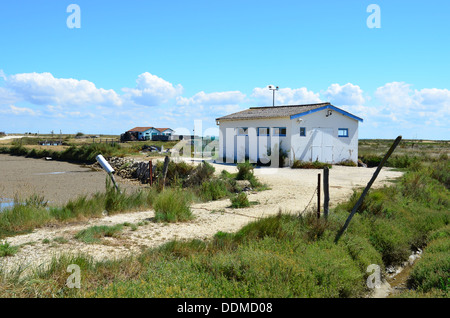 Fort Royer, Boyardville, Website Ostriecole, Austernzucht Hafen auf Ile Oleron, Charente-Maritime, Frankreich Stockfoto