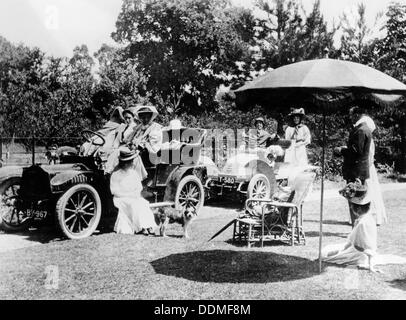 Eine Partei, (1900?). Artist: Unbekannt Stockfoto