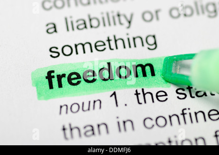 Freiheit Stockfoto