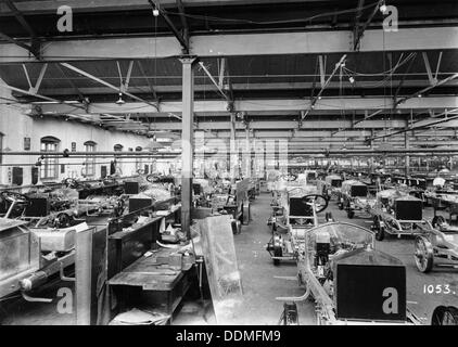 Rolls-Royce Silver Geister im Bau, Derby, c 1912. Artist: Unbekannt Stockfoto