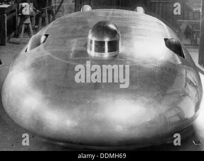 Railton Special Geschwindigkeitsrekord für Auto, Brooklands, Surrey, 1938. Artist: Unbekannt Stockfoto