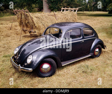 1953 Volkswagen Export Typ I Käfer. Artist: Unbekannt Stockfoto