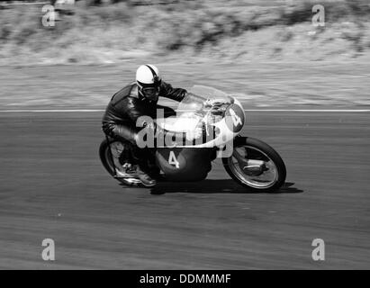 Ein Ariel 250 Racing bei Snetterton, Norfolk, 1962. Artist: Unbekannt Stockfoto