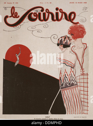 Le Sourire Magazin, Frankreich, März 1925. Artist: Unbekannt Stockfoto