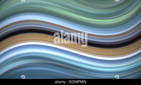 Abstrakt blau und grün Welle Hintergrund. Stockfoto