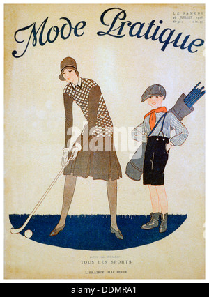 Mode Pratique, Magazin, Französisch, 28. Juli 1928. Artist: Unbekannt Stockfoto