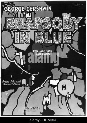 Rhapsody in Blue von George Gershwin, 1924. Artist: Unbekannt Stockfoto