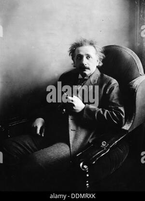 Albert Einstein (1879-1955), deutscher, Physiker. Artist: Unbekannt Stockfoto