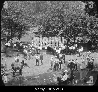 Religiöse treffen, Appalachen, USA, c1917. Künstler: Cecil Sharp Stockfoto