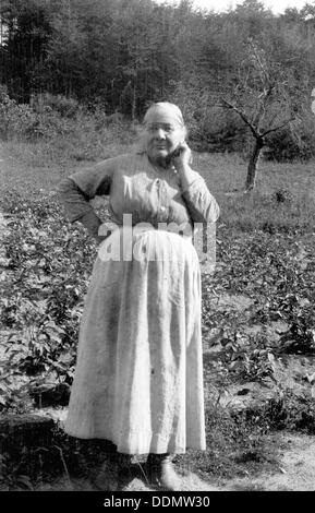 Laura Virginia Donald, Dewey, Bedford County, Virginia, USA, 1916-1918.  Künstler: Cecil Sharp Stockfoto