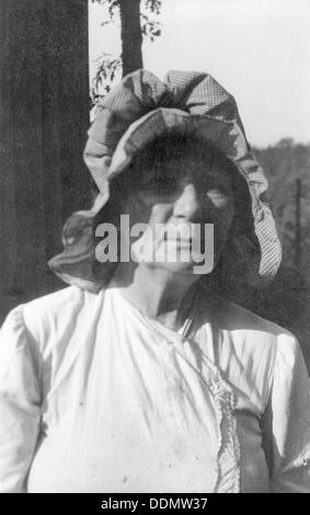 Mary Gibson, Marion, McDowell County, North Carolina, USA, 1916-1918. Künstler: Cecil Sharp Stockfoto