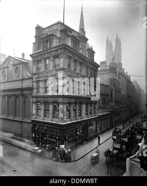 Cornhill, London 1899. Künstler: Bedford Lemere und Unternehmen Stockfoto