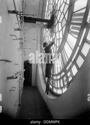 Big Ben, Palast von Westminster, London. Artist: Unbekannt Stockfoto