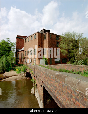 Sarsons Essigfabrik, Severn Street, Stourport-auf-Severn, Worcestershire, 2000. Künstler: JO Davies Stockfoto