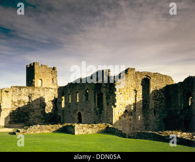 Scolland's Hall und das Gold loch Turm, Schloss Richmond, North Yorkshire, 1987. Artist: Unbekannt Stockfoto