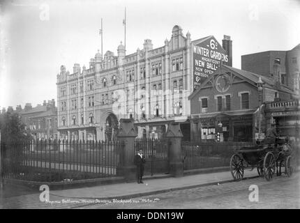 Die Empress Ballroom im Winter Gardens, Blackpool, Lancashire, 1897-1910. Artist: Unbekannt Stockfoto