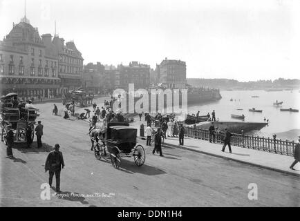 Die Parade, Ramsgate, Kent, 1890-1910. Artist: Unbekannt Stockfoto