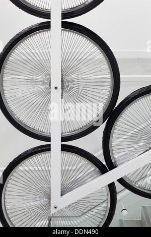 Le Coq Sportif London - Flagship-Store, London, Vereinigtes Königreich. Architekt: Studio Oscar, 2013. Stockfoto