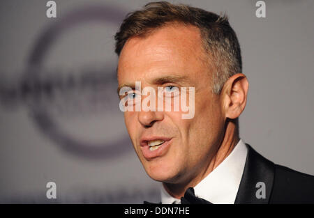 München, Deutschland. 04. September, 2013. US-Schauspieler David Eigenberg für die Launch-Party des neuen Pay kommt tv Chanel Universal Channel in München, Deutschland, 4. September 2013. Foto: Andreas Gebert/Dpa/Alamy Live-Nachrichten Stockfoto