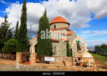 Zypern, Kapelle, Kirche aller Heiligen von Zypern im Kloster Stavrovouni Stockfoto