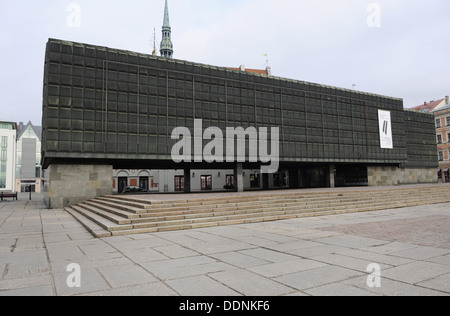 Lettland. Riga. Museum der Besetzung Lettlands 1940-1991. Gebäude wurde im Jahr 1971 von Gunnar Birkerts gebaut. Stockfoto