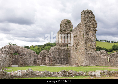 Montgomery Castle, Powys, Wales, UK Stockfoto