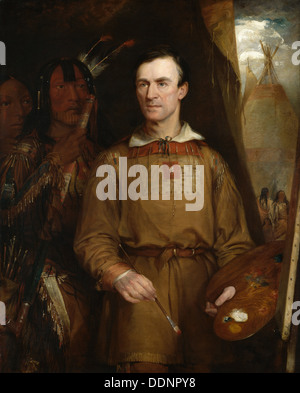 Amerikanische Künstler GEORGE CATLIN (1796-1872) Stockfoto