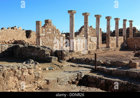 Zypern, Paphos Stadt, Gazibaf, Website der antiken Ruinen, archäologischer Park Stockfoto