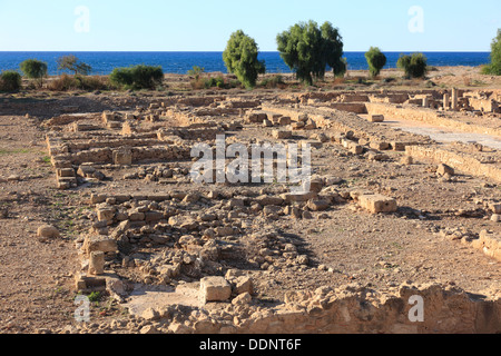 Zypern, Paphos Stadt, Gazibaf, Website der antiken Ruinen, archäologischer Park Stockfoto