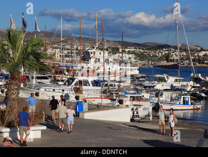 Zypern, Paphos Stadt, Gazibaf im Hafen Stockfoto