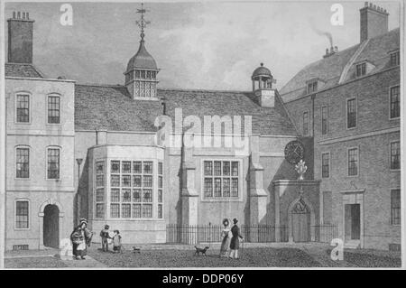 Staple Inn, City of London, 1800. Künstler: WH Bond Stockfoto