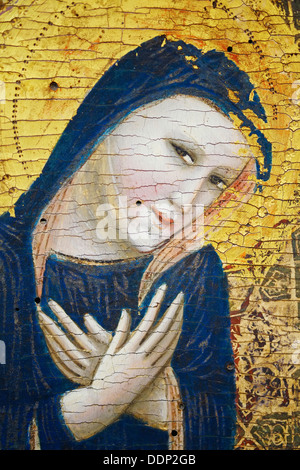 Italien, Emilia-Romagna, Bologna, Pinacoteca Nazionale Art Gallery, Polittico aus Pseudo Jacopino di Francesco (Detail), 1340 Stockfoto