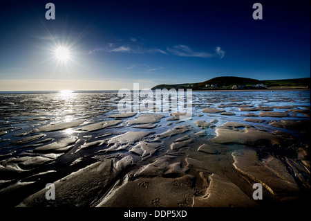 Croyde Bay an der Küste von North Devon, UK Stockfoto