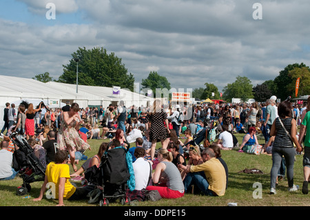 Massen an Lambeth Country Show 2013, Brockwell Park, London, UK Stockfoto