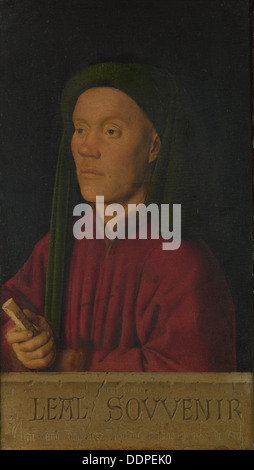 Léal Souvenir (Erinnerung), 1432. Artist: EYCK, Jan van (1390-1441) Stockfoto