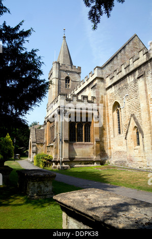 Heilige Dreifaltigkeitskirche, Bradford on Avon, Wiltshire, England. Stockfoto