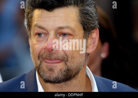 Andy Serkis - Leicester Square, London, Großbritannien. September 2013. 'Diana' Weltpremiere, Leicester Square, Stockfoto