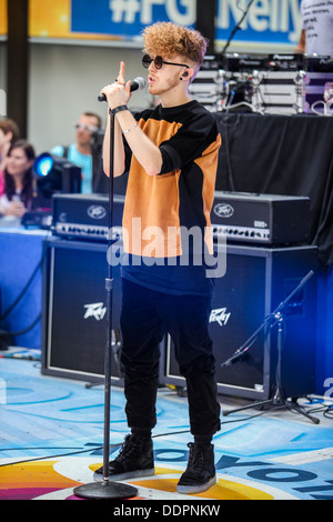 Florida Georgia Line und Nelly führen bei der Today Show auf 2. September 2013 Stockfoto