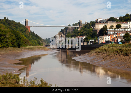 Brunels Clifton Suspension Bridge, Bristol, UK. Stockfoto